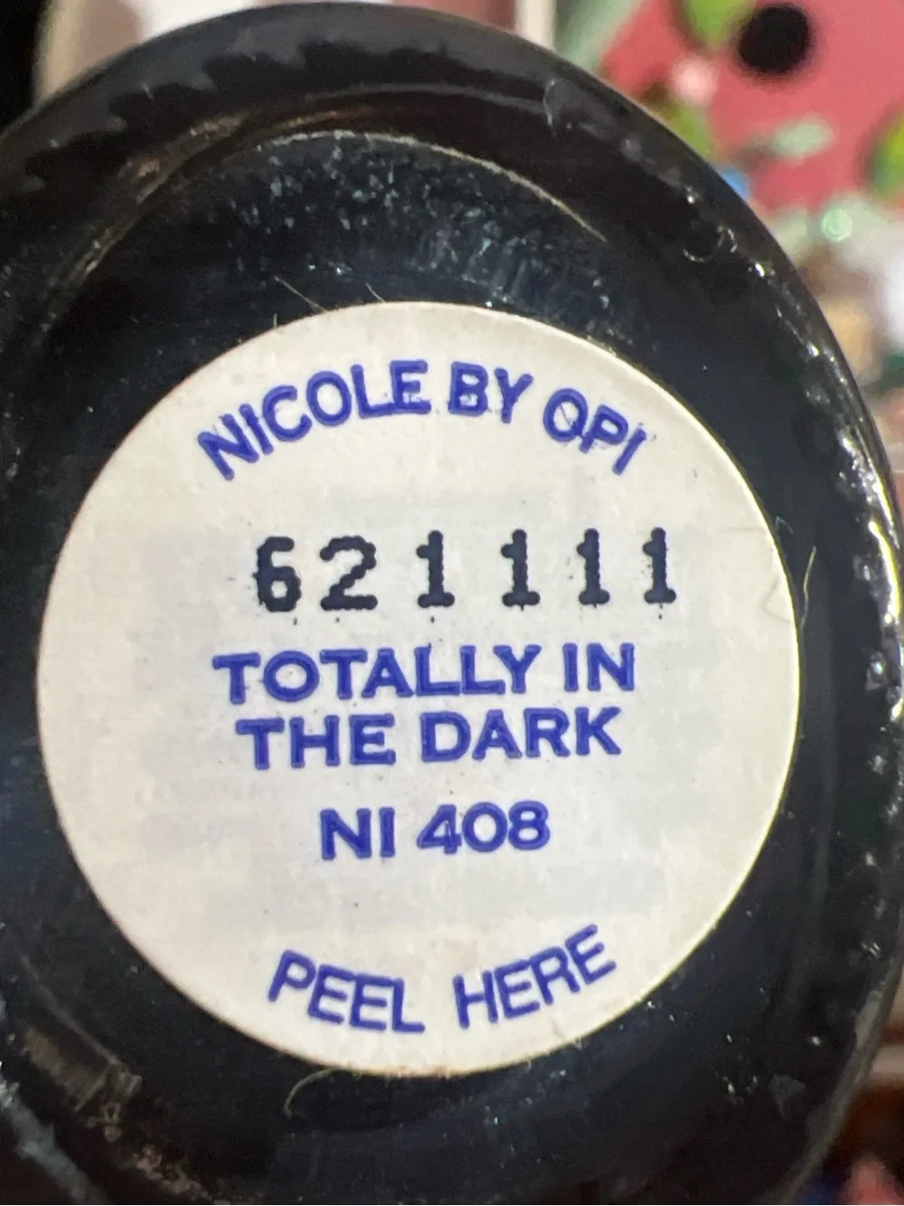 Ltd. Ed. TOTALLY IN THE DARK Nicole by OPI Nail Polish (NI 408) Beautiful! VHTF